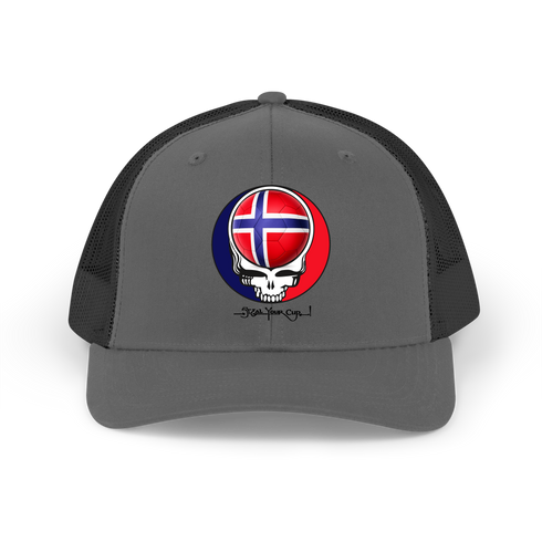 Norway FIFA World Cup Stealie Grateful Dead Trucker Cap
