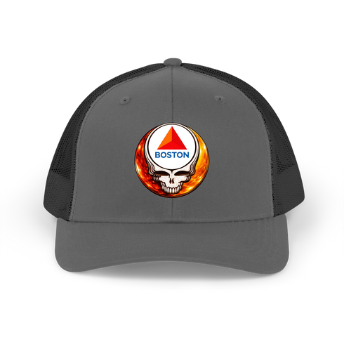 Red Sox Citgo Crystal Stealie Stealie Grateful Dead Trucker Cap