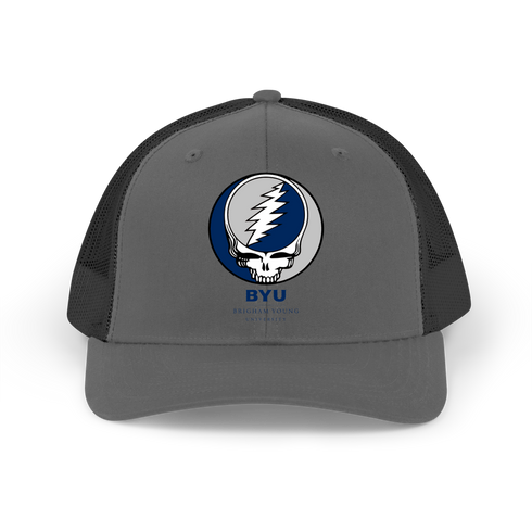 BYU Stealie Grateful Dead Trucker Cap