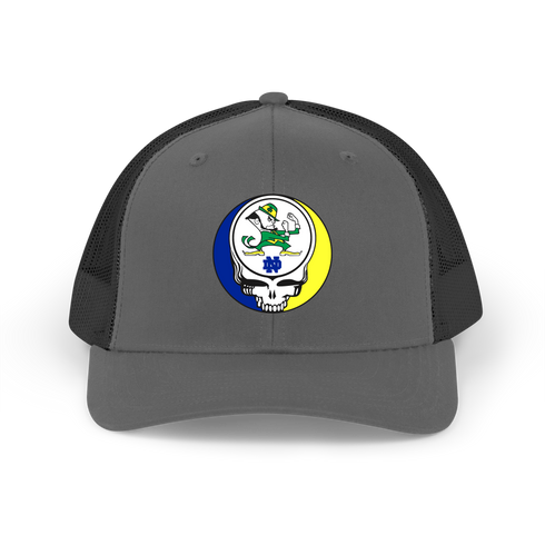 Notre Dame Stealie Grateful Dead Trucker Cap
