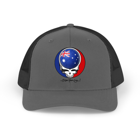 Australia FIFA World Cup Stealie Grateful Dead Trucker Cap