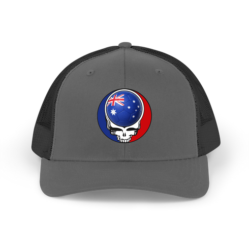 Australia FIFA World Cup Stealie Grateful Dead Trucker Cap
