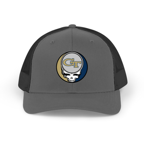 Georgia Tech Stealie Grateful Dead Trucker Cap