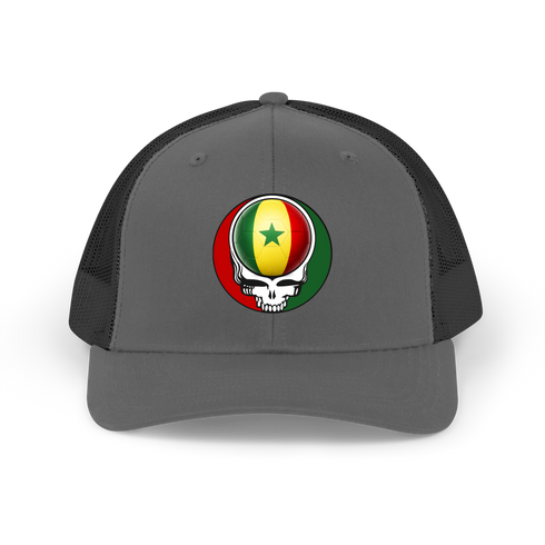 Senegal FIFA World Cup Stealie Grateful Dead Trucker Cap