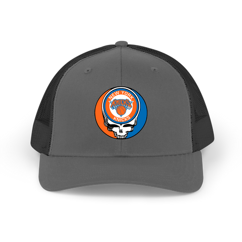 New York Knicks Stealie Grateful Dead Trucker Cap