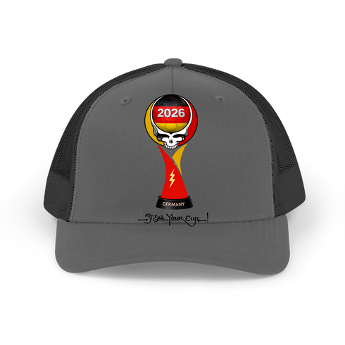 German FIFA Stealie Grateful Dead Trucker Cap