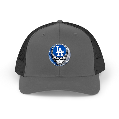 Dodgers Crystal Stealie Stealie Grateful Dead Trucker Cap