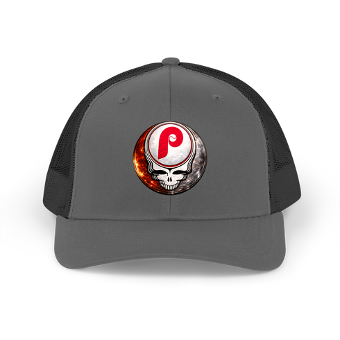 Phillies Crystal Stealie Stealie Grateful Dead Trucker Cap