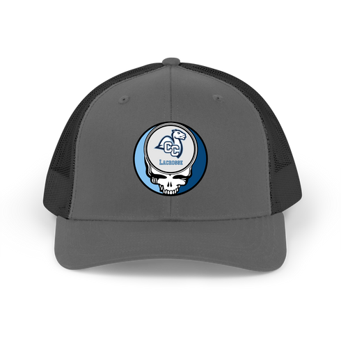 Connecticut College Lacrosse Stealie Grateful Dead Trucker Cap