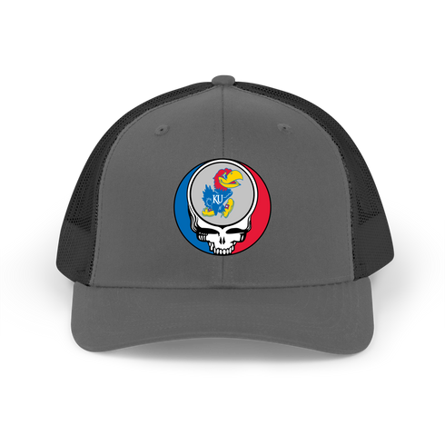 University of Kansas Stealie Grateful Dead Trucker Cap
