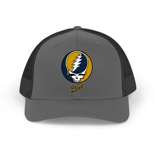Notre Dame - Irish Stealie Grateful Dead Trucker Cap