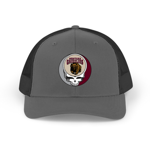 University of Montana Stealie Grateful Dead Trucker Cap