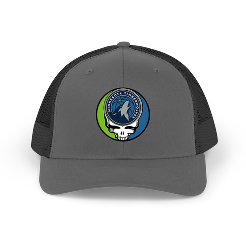 Minnesota Timberwolves Stealie Grateful Dead Trucker Cap