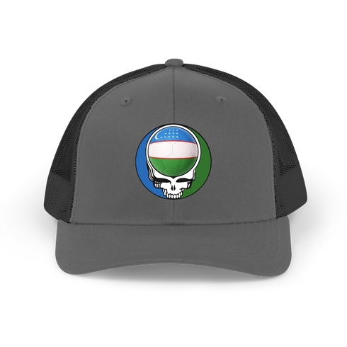 Uzbekistan FIFA World Cup Stealie Grateful Dead Trucker Cap