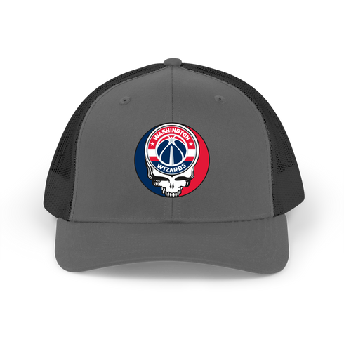 Washington Wizards Stealie Grateful Dead Trucker Cap