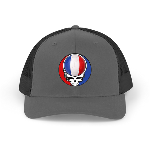France FIFA World Cup Stealie Grateful Dead Trucker Cap