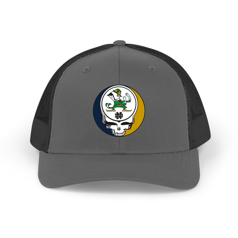 Notre Dame Stealie Grateful Dead Trucker Cap