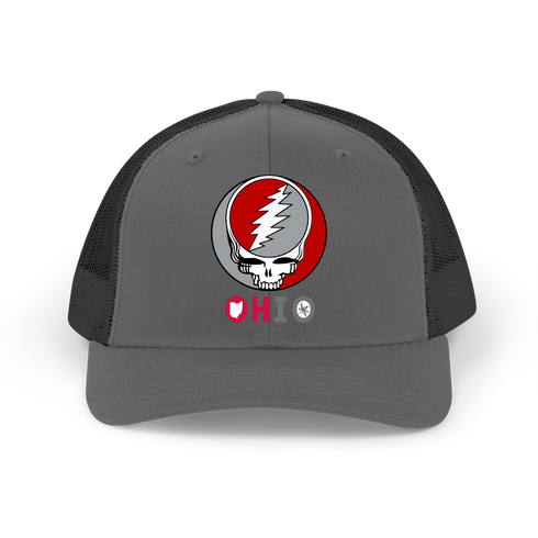 Ohio State University Stealie Grateful Dead Trucker Cap