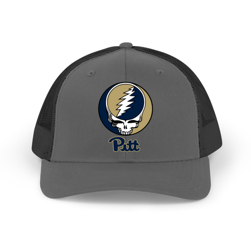 University of Pittsburgh Stealie Grateful Dead Trucker Cap