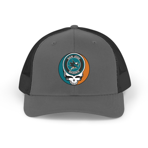 San Jose Sharks Stealie Grateful Dead Trucker Cap