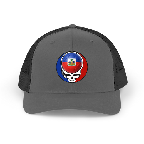 Haiti FIFA World Cup Stealie Grateful Dead Trucker Cap