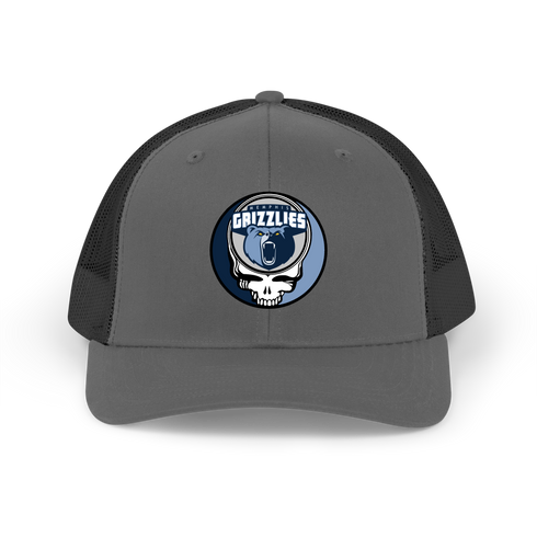 Grizzlies Stealie Grateful Dead Trucker Cap