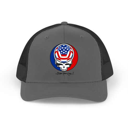 USA FIFA World Cup Stealie Grateful Dead Trucker Cap