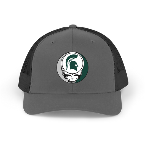 Michigan State Stealie Grateful Dead Trucker Cap