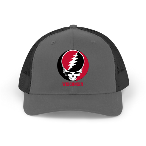 University of Wisconsin Stealie Grateful Dead Trucker Cap