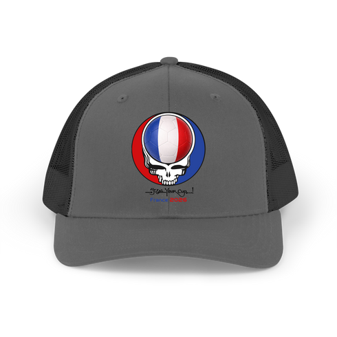 France FIFA World Cup Stealie Grateful Dead Trucker Cap