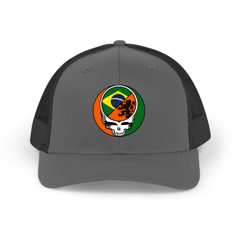 Brazil x Dutch Stealie Grateful Dead Trucker Cap