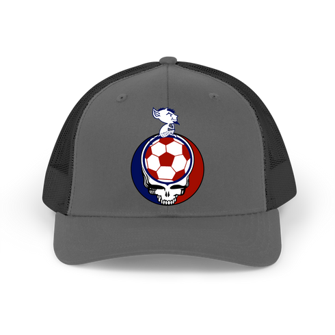 Depaul Billy Blue Stealie Grateful Dead Trucker Cap