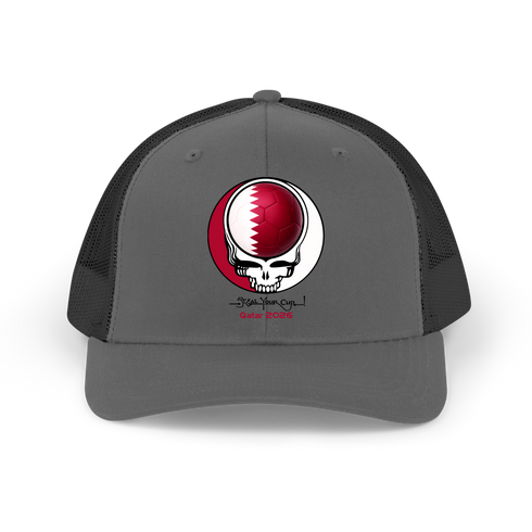 Qatar FIFA World Cup Stealie Grateful Dead Trucker Cap