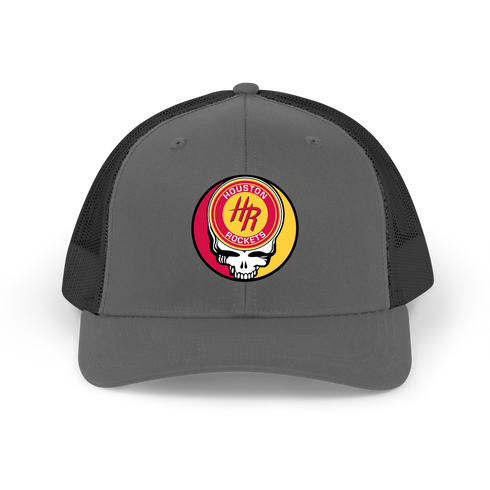 Houston Rockets Stealie Grateful Dead Trucker Cap