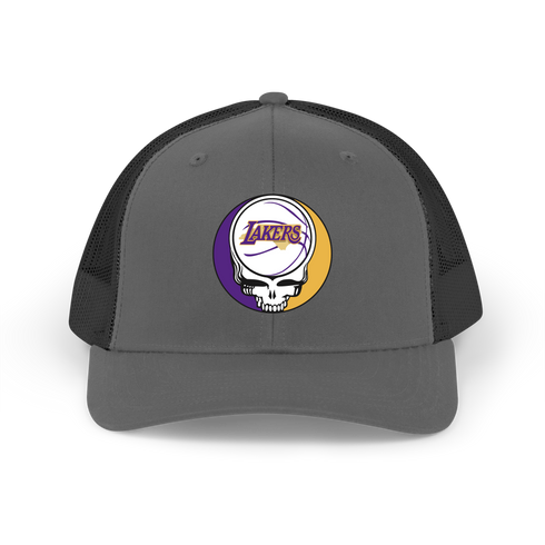 Los Angeles Lakers Stealie Grateful Dead Trucker Cap