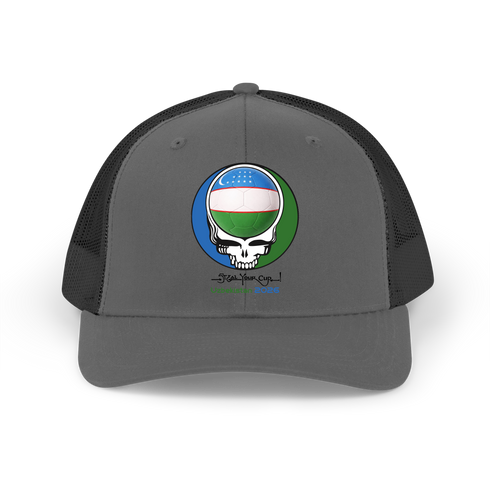 Uzbekistan FIFA World Cup Stealie Grateful Dead Trucker Cap