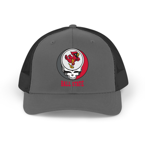 Ball State Stealie Grateful Dead Trucker Cap