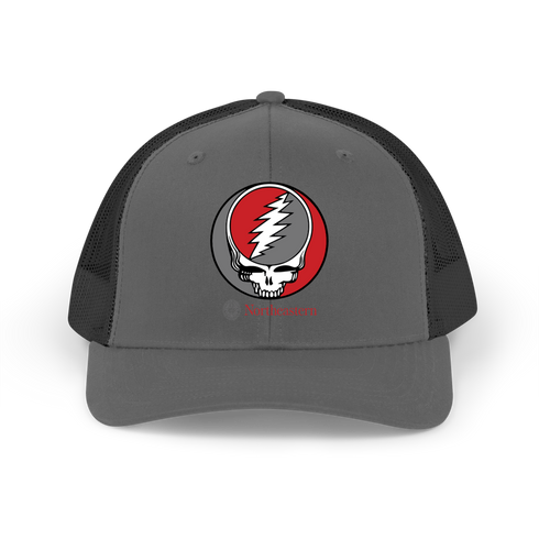 Northeastern Stealie Grateful Dead Trucker Cap