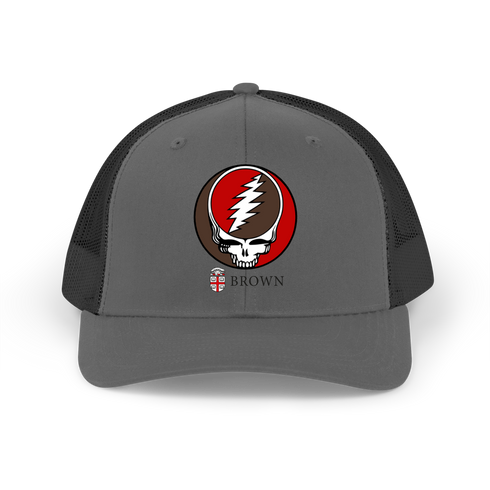 Brown Stealie Grateful Dead Trucker Cap