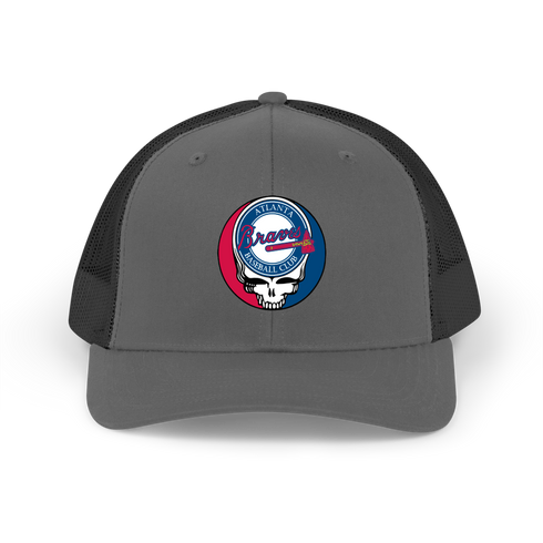 Atlanta Braves Stealie Grateful Dead Trucker Cap