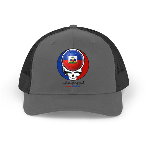 Haiti FIFA Stealie Grateful Dead Trucker Cap