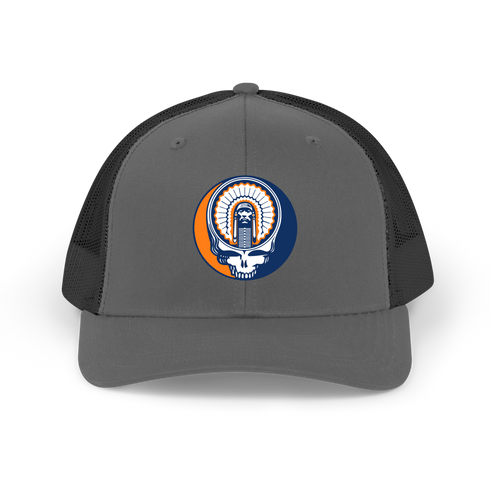 Chief Illiniwek Stealie Grateful Dead Trucker Cap