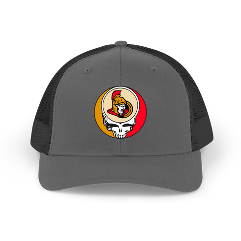 Ottawa Senators Stealie Grateful Dead Trucker Cap