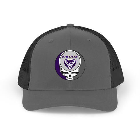 Kansas State Stealie Grateful Dead Trucker Cap