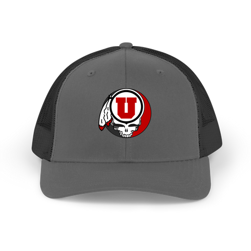 University of Utah Stealie Grateful Dead Trucker Cap