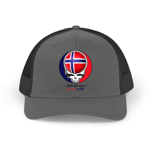 Norway FIFA World Cup Stealie Grateful Dead Trucker Cap