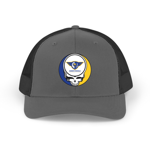 Embry Riddle Stealie Grateful Dead Trucker Cap