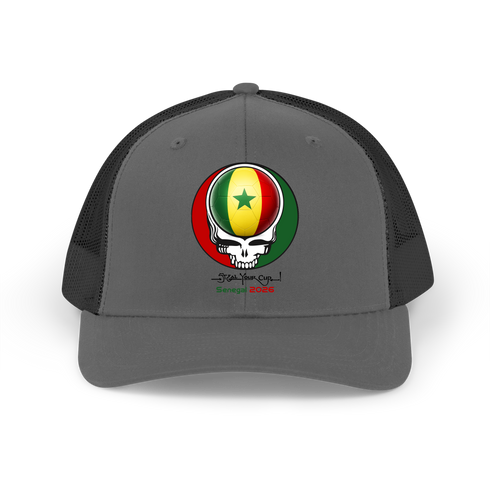 Senegal FIFA World Cup Stealie Grateful Dead Trucker Cap