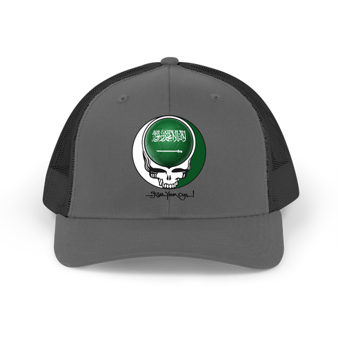 Saudi Arabia FIFA World Cup Stealie Grateful Dead Trucker Cap