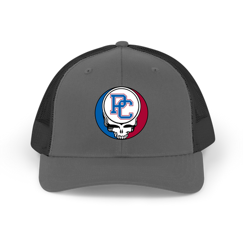 Presbyterian College Stealie Grateful Dead Trucker Cap